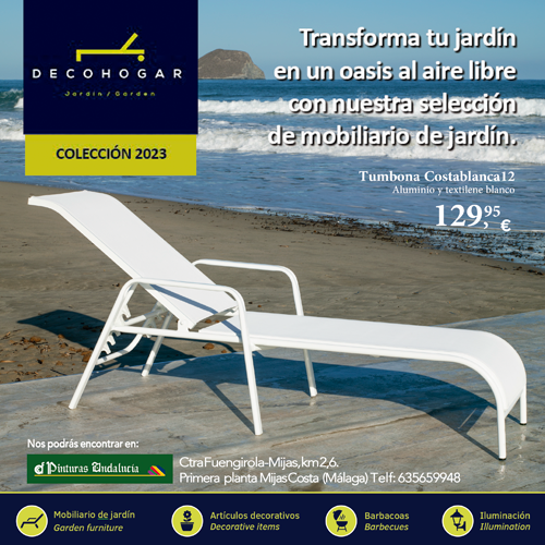 Catálogo Decohogar Mobiliario de Jardín 2023 - Pinturas Andalucía